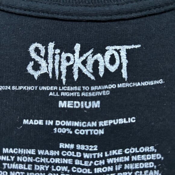 Slipknot We Are Not Your Type Flames Rock T-Shirt Size Medium - Picture 4 of 4